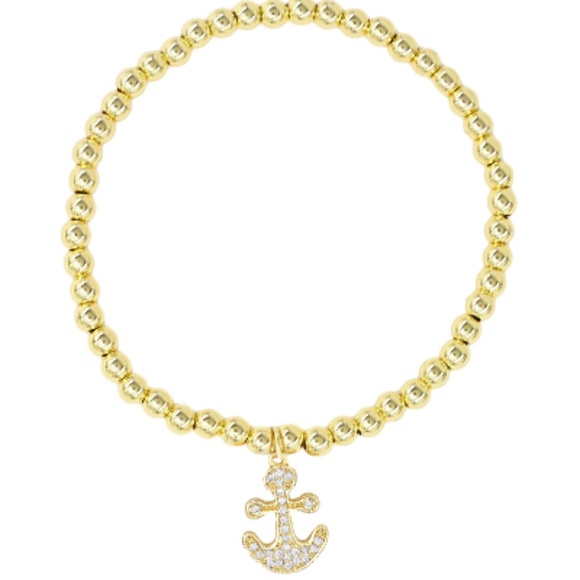 Anchor Charm Bracelet